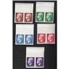 Image 1 : #253 to 257 MONACO XF-NH IMPERF PAIR SET YVERT #344-48