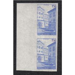 #168D MONACO XF-NH IMPERF PAIR YVERT #276