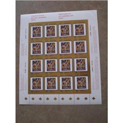 #1545 XF-NH MASTERPIECES CANADIAN ART#8 YEAR 1995