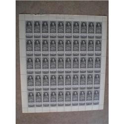 #FWM68 XF-NH FULL SHEET 50 WITH PLATE No6