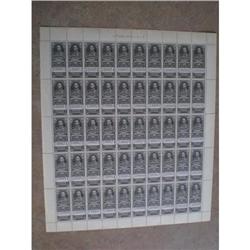 #FWM65 XF-NH FULL SHEET 50 WITH PLATE No7