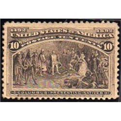 USA #237 VF-LH COLUMBIAN ISSUE