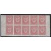 Image 1 : NEWFOUNDLAND #20 XF-NH RARE BLOCK OF 10