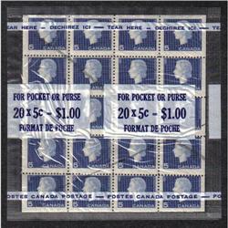 #405B-var (STAMPS CANCELLED BY MINISTERY VARIETY ERROR) ESTIMATED $1000,00
