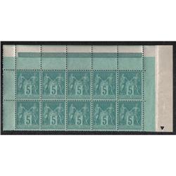 France #78 MINT XF-NH BLOCK 10 *SHOW PIECE*