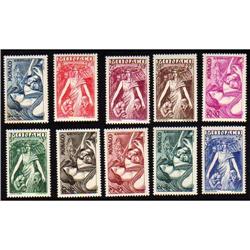 Monaco #B51 to 60 XF-NH SET