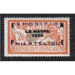 France #246 VF-OG LH OVERPRINTED