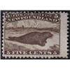 Image 1 : NEWFOUNDLAND #25 F-VF-LH RARE