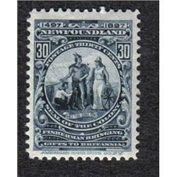 NEWFOUNDLAND #72 XF-LH