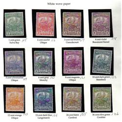 NEWFOUNDLAND #115 to 126 VF-NH-LH SET