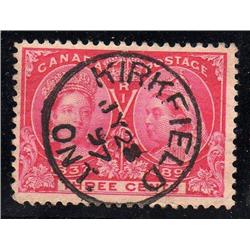 #53 VF-XF SON CDS RARE PERFECT CANCEL KIRKLAND ONT.