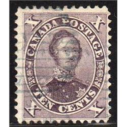 #17 F-VF USED C$150,00 DARK VIOLET SHADE