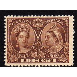 #55 VF-NH JUBILEE PALE BRONW SHADE C$900,00