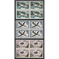 France #C34 to C36 XF-NH BLOCK OF 4 *AIRMAIL STAMP*