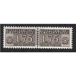 ITALY #QY8 MINT NH PAIR *RARE*