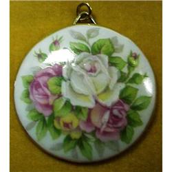 Early 1900's PORCELAIN PENDANT #1447620