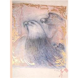 Soaring American Spirit  Litho by Edna Hibel #1447844