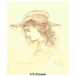 Elisabet  litho by Edna Hibel #1447849