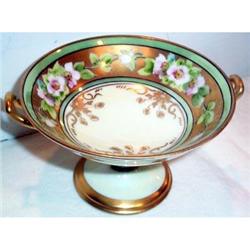 Hand Painted Pickard Footed Compote #1447975