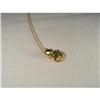 Image 1 : Estate 14K YG Gold Peridot Animal Frog Pendant #1448119