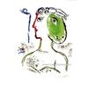 Image 1 : RARE! MARC CHAGALL ARTIST AS PHOENIX SIGNED S/N#1448200