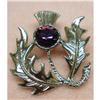 Image 1 : LOVELY SCOTTISH THISTLE BROOCH  #1468728