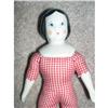 Image 1 : 7" Ruth Gibbs White China Red Check Body #1468840