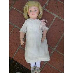 Schoenhut Wood Miss Dolly with label #1468866