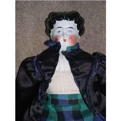 16" China Head On Cloth Body Old German Firing #1468875