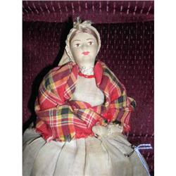 1930's Cloth Candy Container Doll #1468995