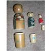 Image 1 : Early Japan Stack  Nesting Wooden Dolls #1468996