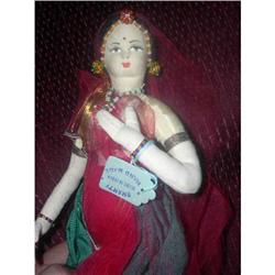 1957 Shanti India Cloth Doll #1469029