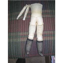 15" Jointed Leather Body for bisque head #1469048