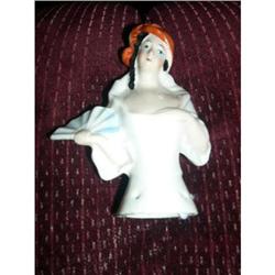 4" German China Half  Doll  Marked Germany 8031#1469053