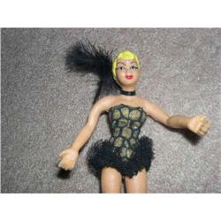 7" Flagg Cocktail Waitress Doll #1469069