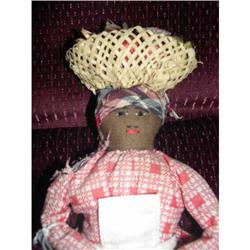 11"  Black  Cloth Doll #1469075