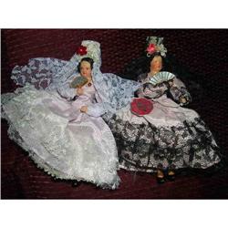 7"  POVEDA Mexican Ladies Hard Plastic #1469103
