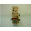 Image 1 : ADORABLE WIND-UP LITTLE CAT IRONING #1469275