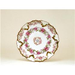 Antique French Hand Painted Limoges Plate #1469414