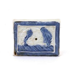 Old Japanese Blue & White Imari Rect. Water #1469418