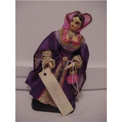 Doll Ravca Katherine Parr Papier Mache #1469562