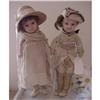 Image 1 : Doll 13.5" SFBJ Paris 1920s Man and Woman #1469635