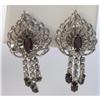 Image 1 : Antique Rhinestone Earrings #1469810