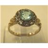 Image 1 : 10K Yellow Gold Ring with Large Blue Stone #1474613