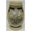 Image 1 : LOVELY OLD BEER MUG - STAIN - DECORATED #1474728