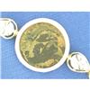 Image 1 : Authentic Ancient Roman Coin Bracelet 14k Gold #1474964