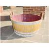 Image 1 : Old half wine barrel from Bordeaux, France  #1475408