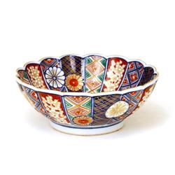 Old Japanese Imari Kutani Chrysanthemum Bowl Mk#1475418