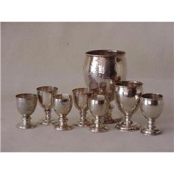 Eight 900 Silver Drinking Cups Sku1937 #1475491