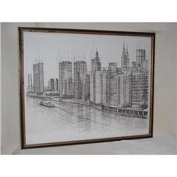 City Scape Print SKU 3369 #1475495